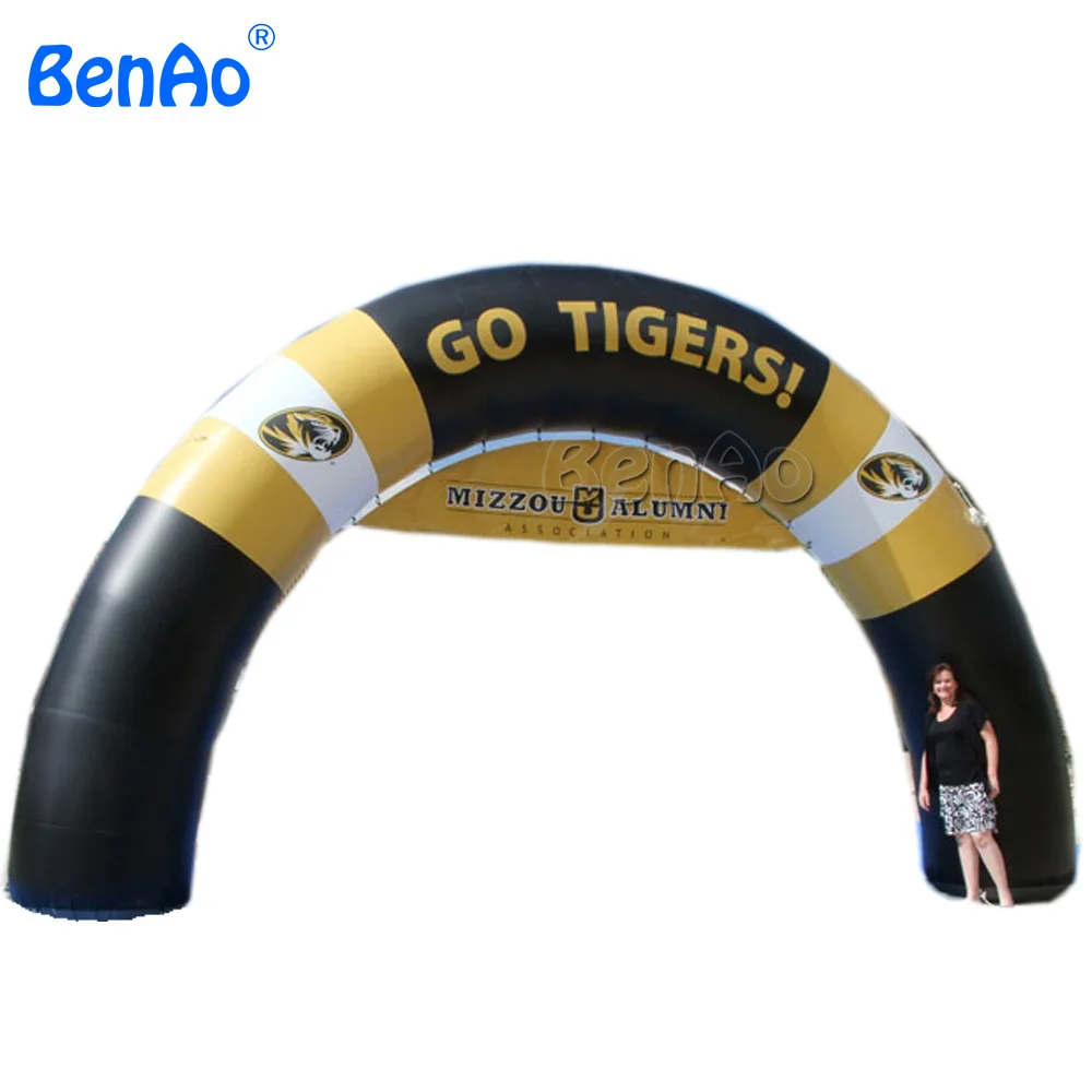rainbow inflatable arch