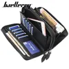 Name Engraving Baellerry Men's Long Purse Men Wallets Men Clutch Wallets Business Large Capacity High Quality Brand Male Purse 4