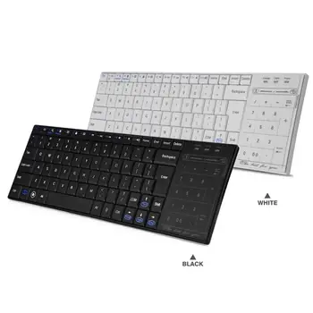 

Wireless Bluetooth Keyboard with 2 In 1 Touchpad Numeric Key & Mouse Function