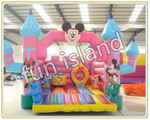 

Party used mickey mouse inflatable bouncer,cheap inflatable bouncers for sale