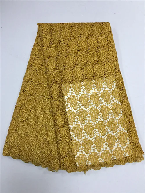 

2017 High qulity TQblue water soluble french tulle lace fabric african embroidered guipure Cord Water soluble lace fabric