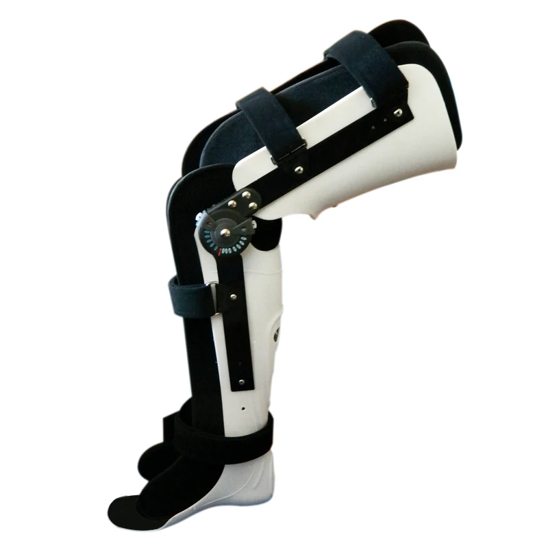 Регулируемый фиксированный фиксатор ноги Нижняя конечность переломы голени и фибулы колено-лодыжки Ортез фиксация устройства