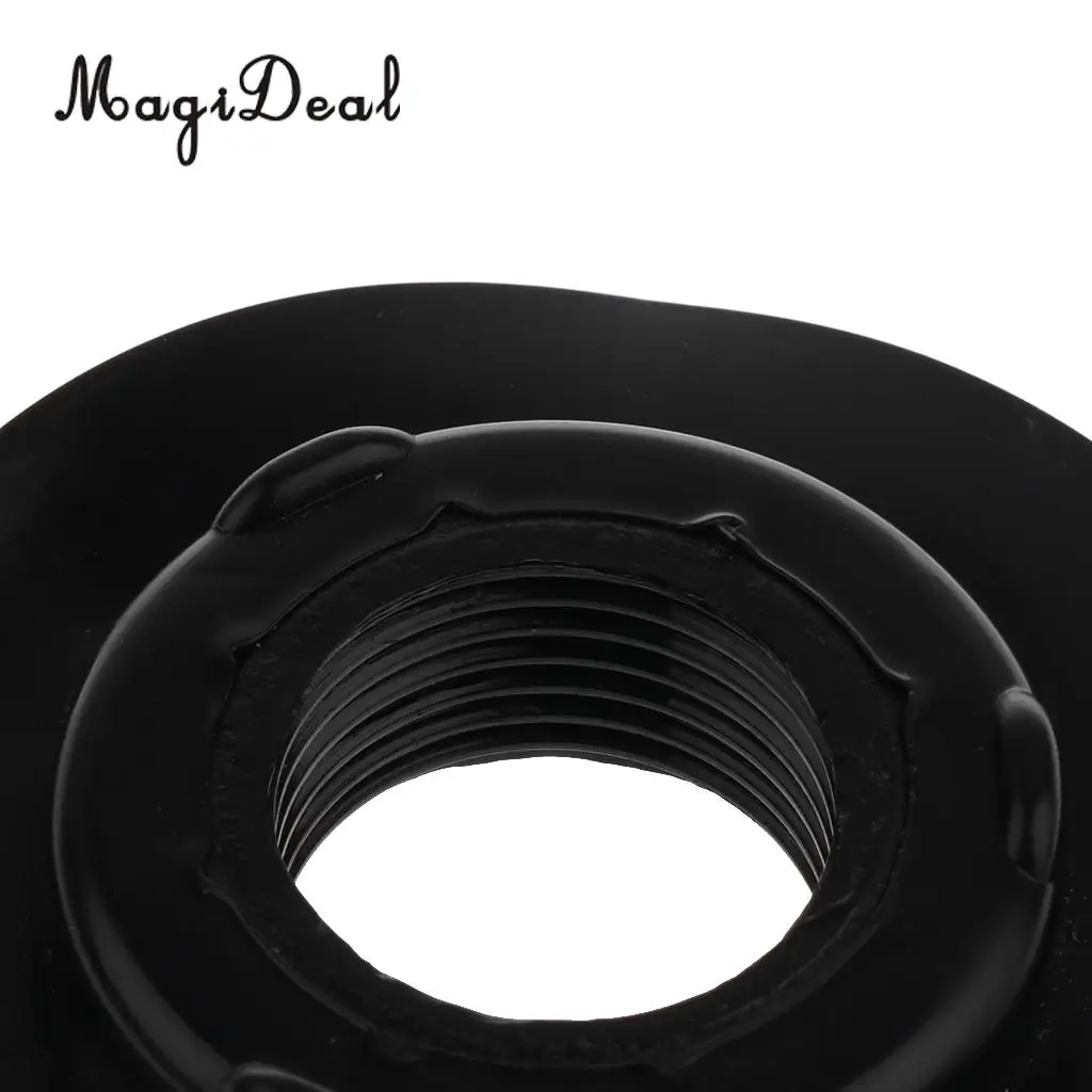 MagiDeal Durable Plastic Air Valve Base Pedestal Screw Type 22mm for Fishing Inflatable Kayak Canoe Boat Dinghy Acce Black/White