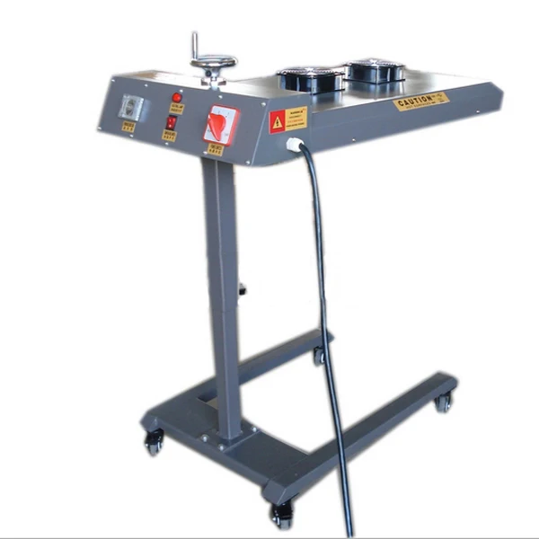 

manual rotary silk screen printing machine for t shirt flash drying oven