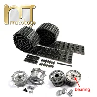 Mato King Tiger металлические треки звездочки ходовые колеса Набор для Heng Long 3888-1 3888A-1 1 16 RC Kingtiger танк - изображение