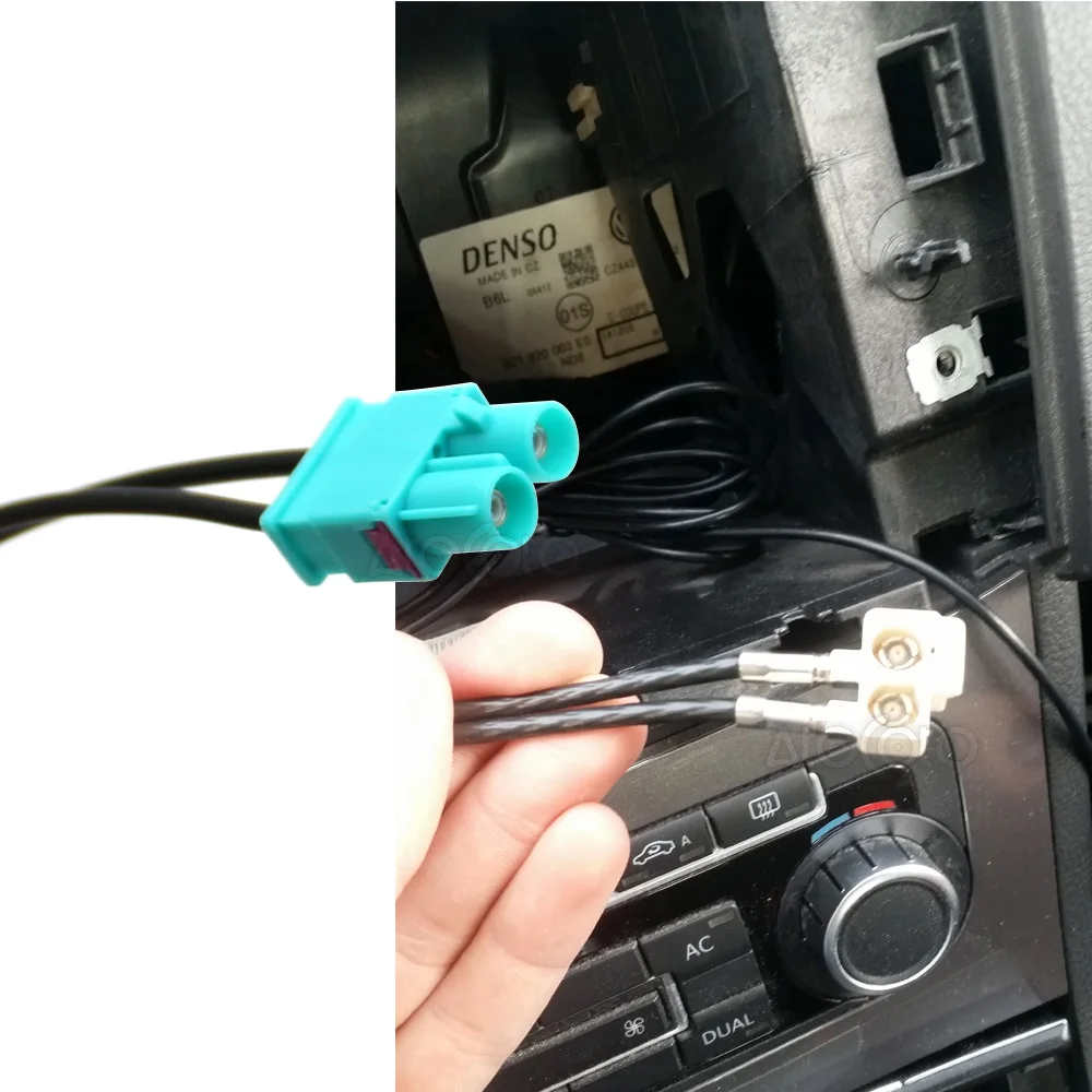 Переходник Мама папа One Fakra переходник с 2 на 1 для радиоантенны VW SKODA AUDI SEAT|antenna