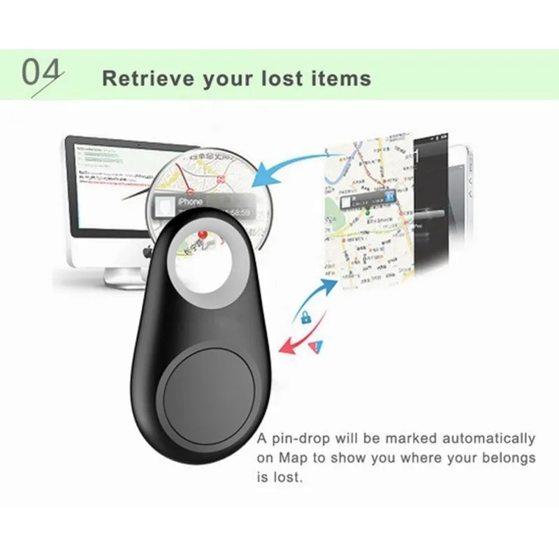 Itag Smart Finder Wireless Bluetooth GPS Tracker bluetooth Tracer Anti-lost mini GPS location Kid Pet Wallet key finder PK nut 3  (4)
