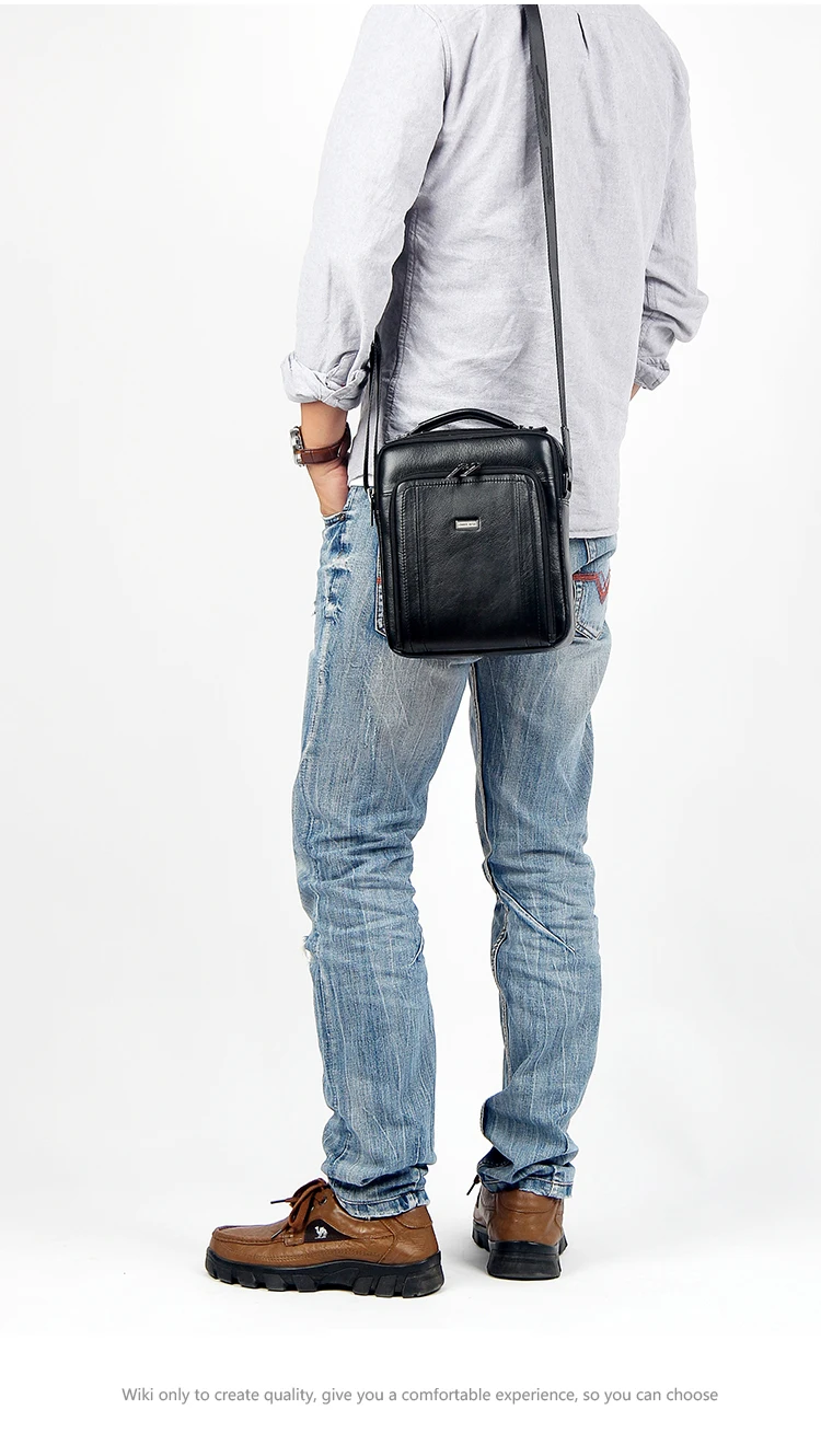 Moda Masculina Bolsas de Ombro Pequeno Tablet
