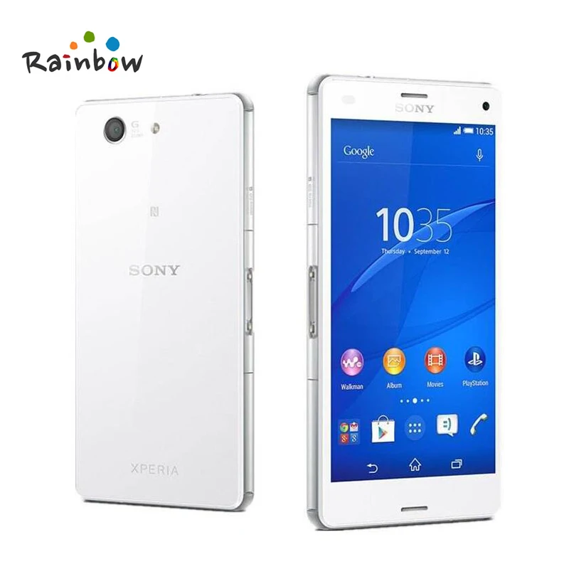 Оригинальный сотовый телефон Sony Xperia Z3 Compact GSM 4G LTE на базе Android четырёхъядерный 2 Гб