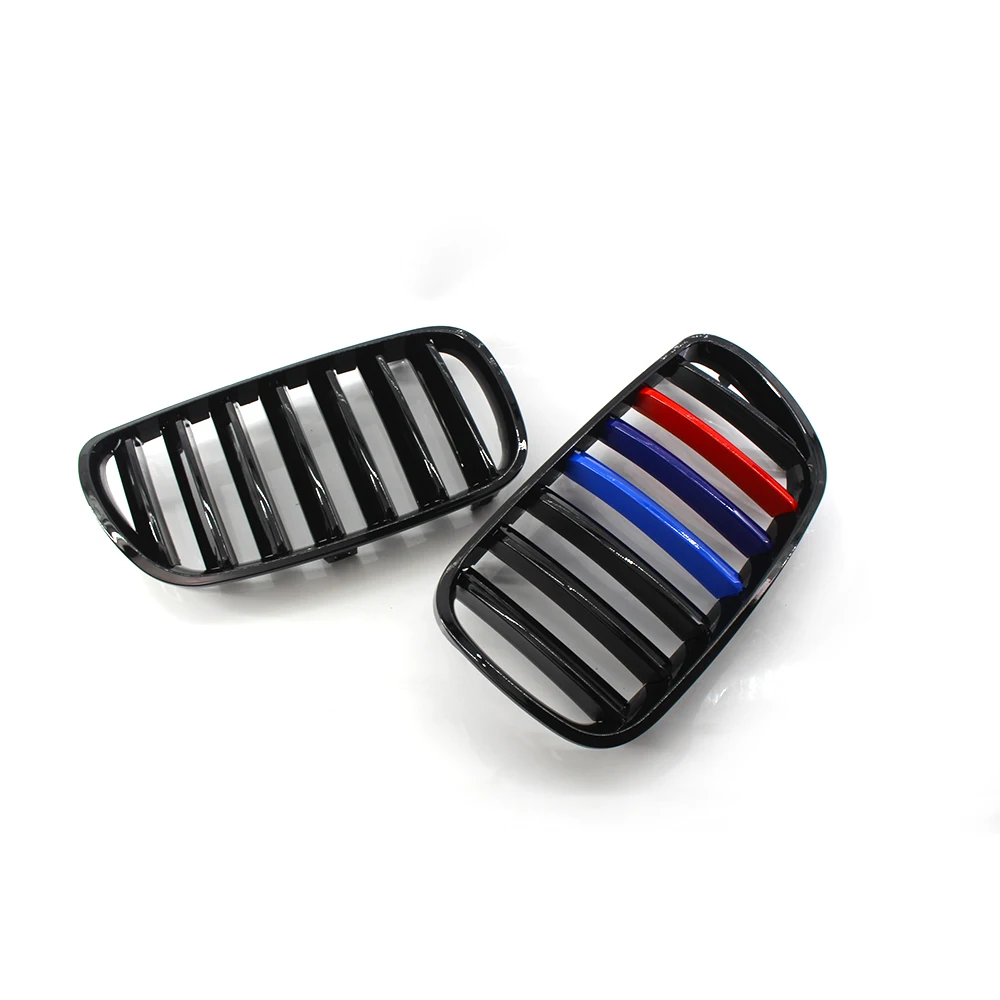 M цвет матовый черный передний бампер решетка для BMW E83 X3 LCI 07-10 подтяжка лица GZ. A E83 XK L/LM/YM