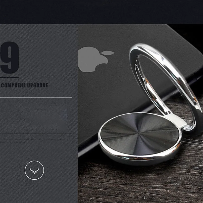 Best 1000pcs CD Spin 360 degree Rotating Finger Ring Spinner Mobile Phone Stand Holder Support Car Holde For iPhone samsung 5