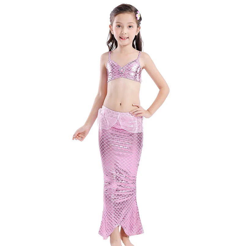 mermaid tail swimwear pink 5