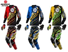 SCOYCO мотоцикл одежды мотоцикл езда костюм Конкурентоспособная XC Moto racing куртка брюки перчатки падение сопротивления MX51 P033 T200