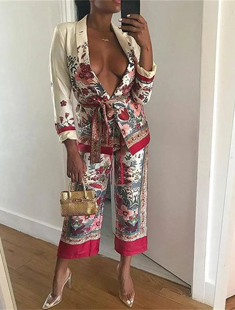 Cal-as-Terno-das-mulheres-Cruz-V-Neck-Manga-Comprida-V-Neck-Kimono-Jaquetas-Impresso-Ampla (1)