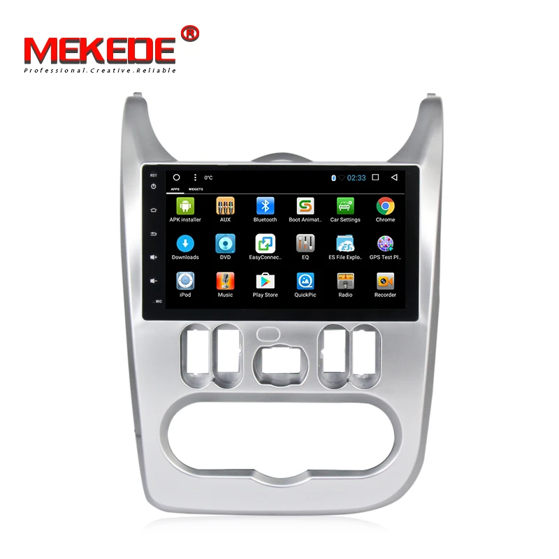 Top T3 Android8.1 Car multimedia player for Logan 2009-2013 Sendero Dacia Logan 2008-2012 Duster Sandero Nissan NP200 2009 1