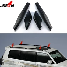 Черный для Mitsubishi Montero Pajero Sfx Shogun Super Exceed 1999-, автомобильный Стайлинг, крыша для багажника, крышка для рейки, сменный корпус