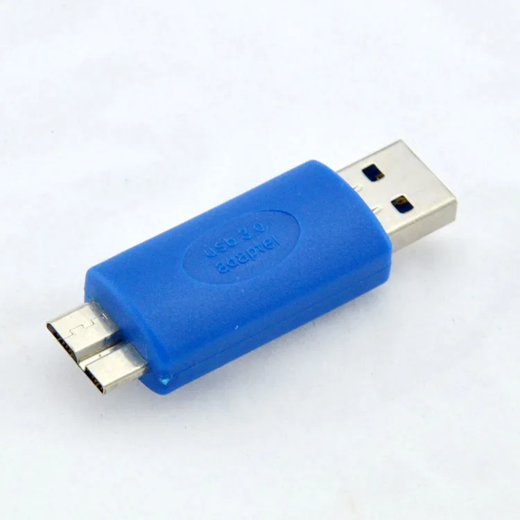 USB тип A штекер к usb3.0 Micro B 10 контактный Штекерный разъем адаптера|Кабели для