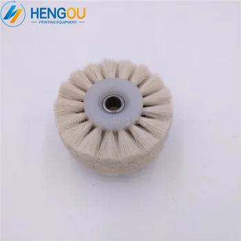 

10 Pieces China Post Free Shipping KBA Soft Brush Wheel KBA Printing Machine Parts Size 60x36x8mm