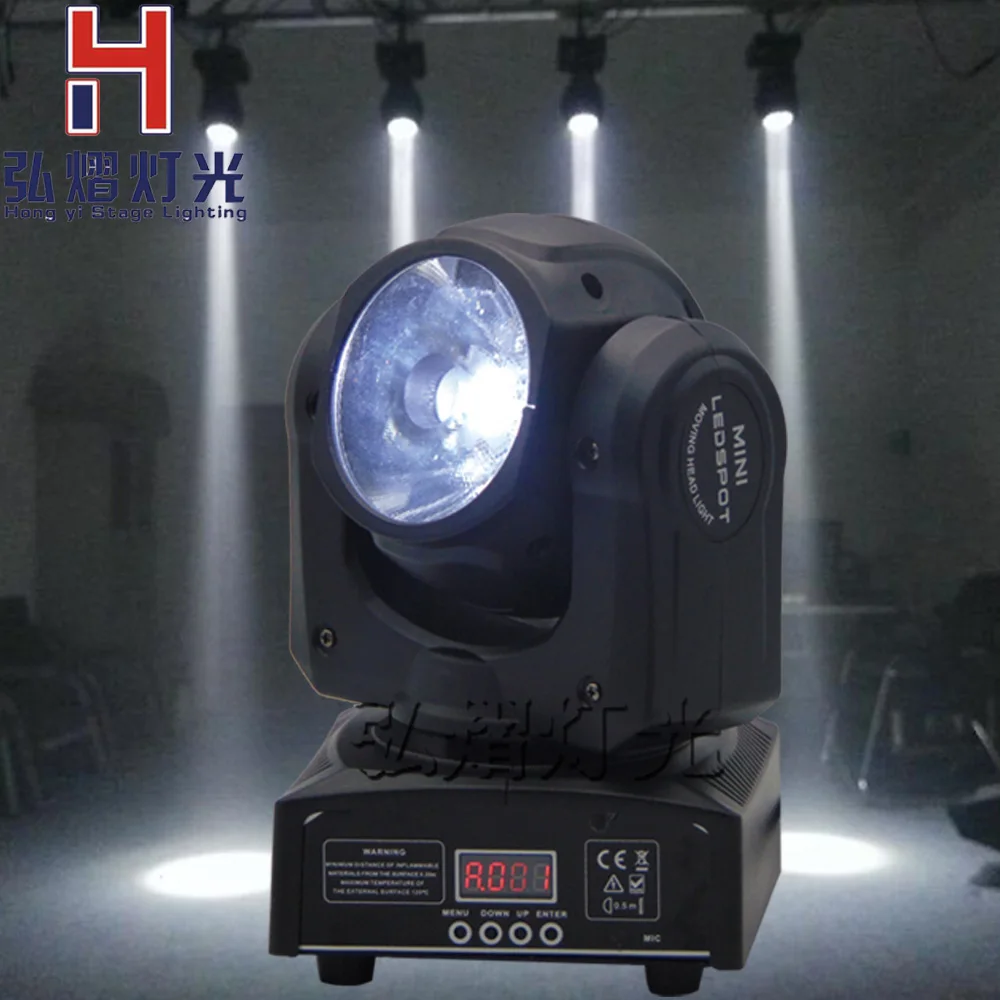 

Cheap 60W RGBW 4in1 LED Moving Head Spot Lighting DJ Disco Gobo Christmas Lights DMX512,Auto Run,Sound action Projector for Club