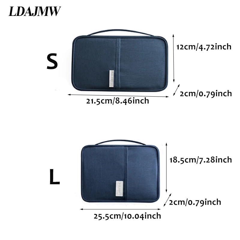 LDAJMW органайзер для путешествий для паспорта, держатель для карт, посылка, кредитный держатель для карт, кошелек, посылка для документов, ID держатель, сумка для хранения, клатч