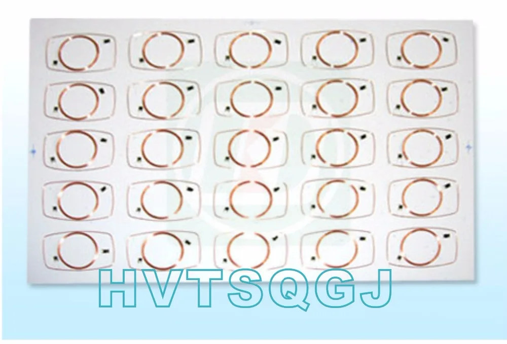 5000 шт 125 кГц медная антенна RFID Инкрустация для вторичного процесса