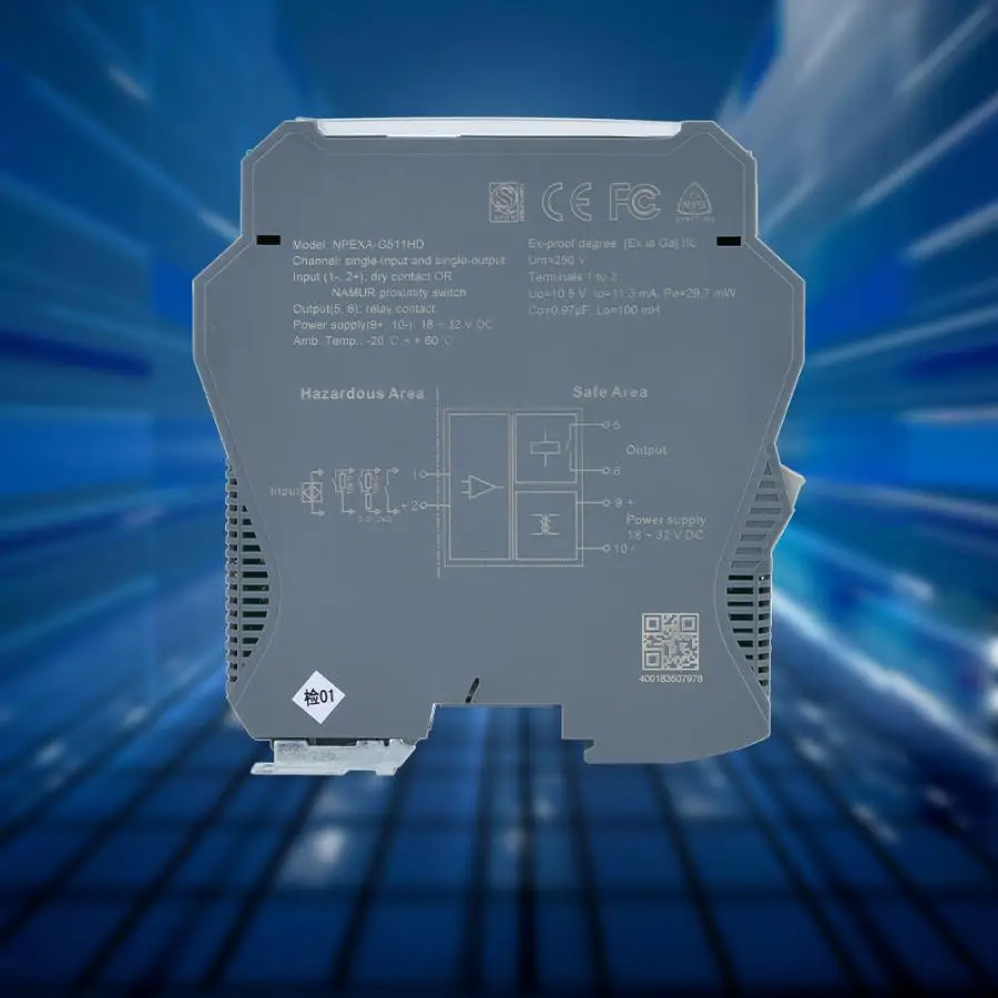 NPEXA-G511 Электрический сигнальный изолятор аналоговый вход, выход сигнала изоляции 1 в 1