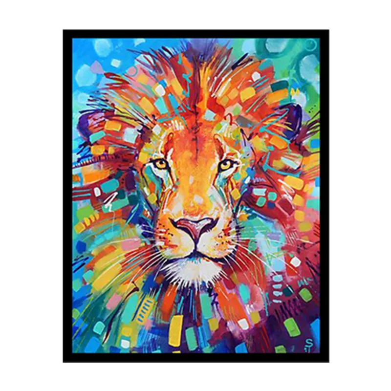 

Diy 5d diamond painting cartoon animal round diamond mosaic home decoration embroidery pattern embroidery handmade painting