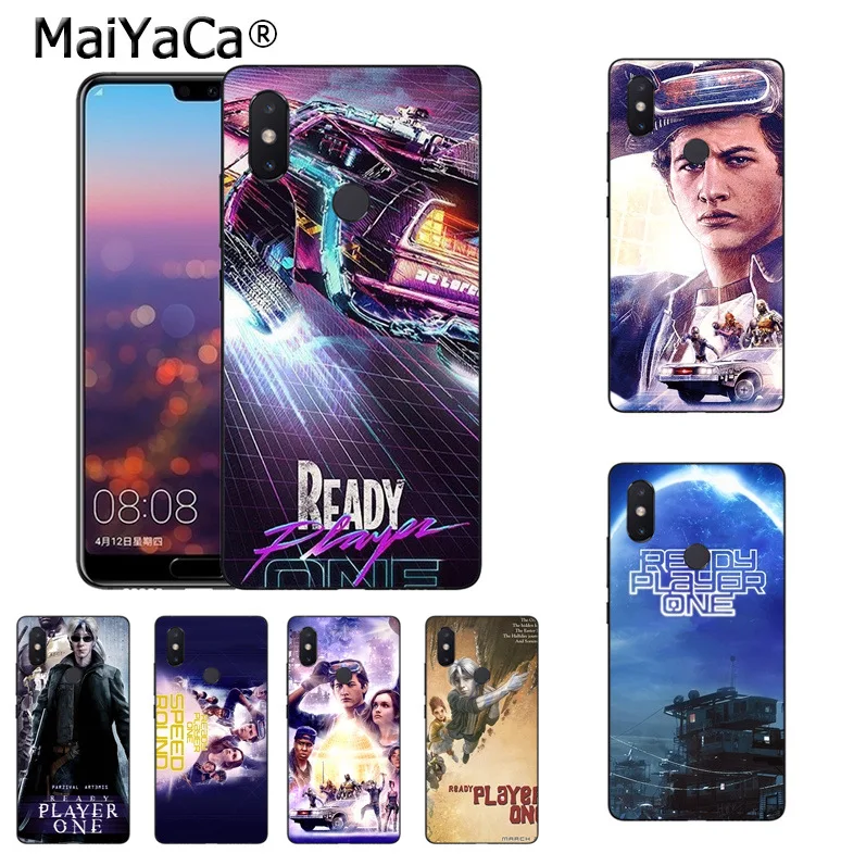 MaiYaCa Ready Player One модный роскошный силиконовый черный чехол для телефона xiaomi mi 8 se 6