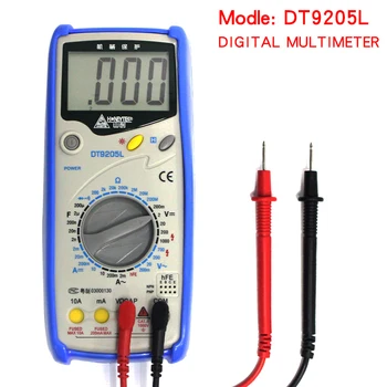 

DT9205L mechanical protection digital multimeter overload protection does not burn table free shipping