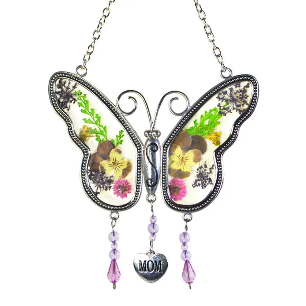 

Butterfly Gift Mother's Day Birthday Gift Charm Wind Bell Window Ornament#4Q04
