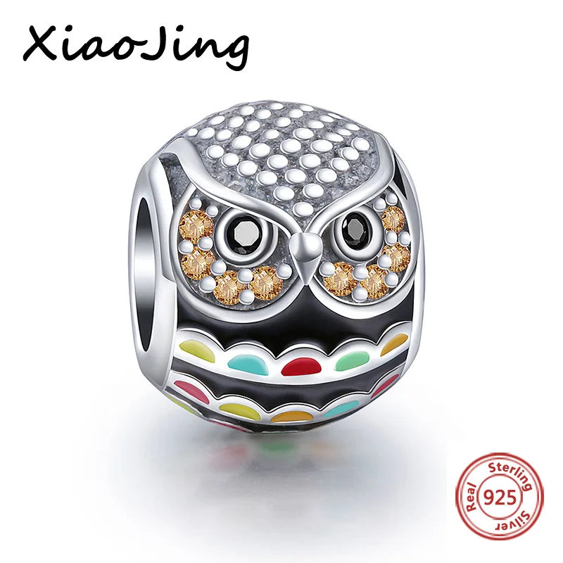 100% 925-sterling-silver beads owl charms color Enamel DIY Pendant jewelry Making for women gifts original European Bracelets
100% 925-sterling-silver beads owl charms color Enamel DIY Pendant jewelry Making for women gifts original European Bracelets
