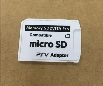 

20pcs Newest Version 5.0 SD2Vita For PS Vita Memory Card for PSVita Game Card PSV Adapter 3.60 System 256GB Micro SD card