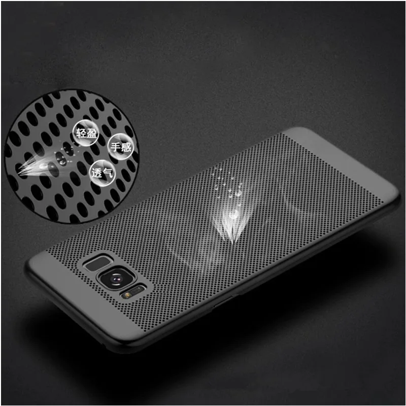 Ультратонкий сетчатый чехол для телефона Samsung galaxy S7 S7edge S8 plus C5 C9 Pro A8 A6 2018 |