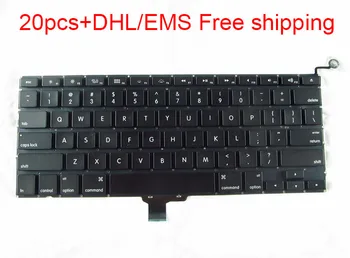 

Free DHL/EMS! 20pcs/lot Brand New Keyboard For Macbook Pro A1278 US Keyboard Replacement MB990 MC700 MC724 MD313 Year 09-12