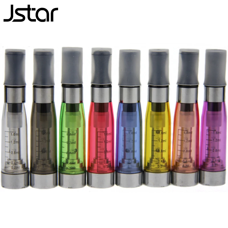 

10pcs/ Jstar CE5 Atomizer eGo Clearomizer ce4 1.6ml vapor tank E Cigarette for e-cig battery 8 colors