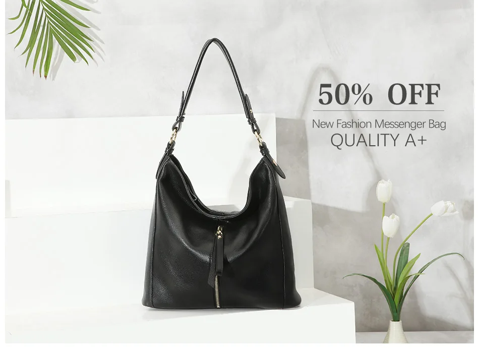 Zency moda feminina bolsa de ombro 100%