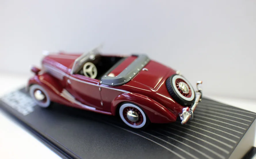 IX O 1:43 OPEL SUPER 6 1937-1938 игрушечная машинка из сплава, игрушки для детей, литая модель автомобиля, подарок на день рождения