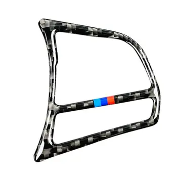 

1Pair Carbon Fiber Steering Wheel Button Cover Trim for BMW F20 F21 F30 F32