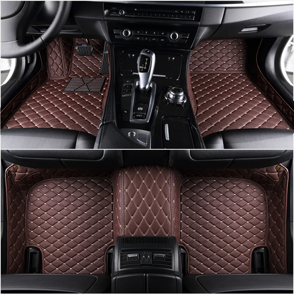 Esteiras do Assoalho Carro para Porsche Todos os Modelos Acessórios de Automóveis Personalizado Cayenne Cayman Macan Panamera Boxster 718 911 Esteiras 955 9 cayenne 955 todos os modelos cayman macan