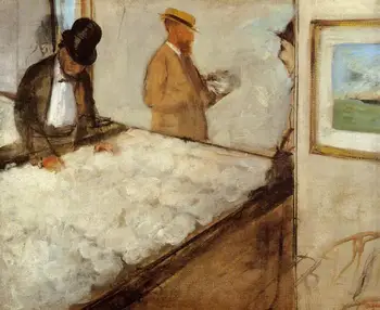 

High quality Oil painting Canvas Reproductions Cotton Merchants in New Orleans (1873) By Edgar Degas hand painted
