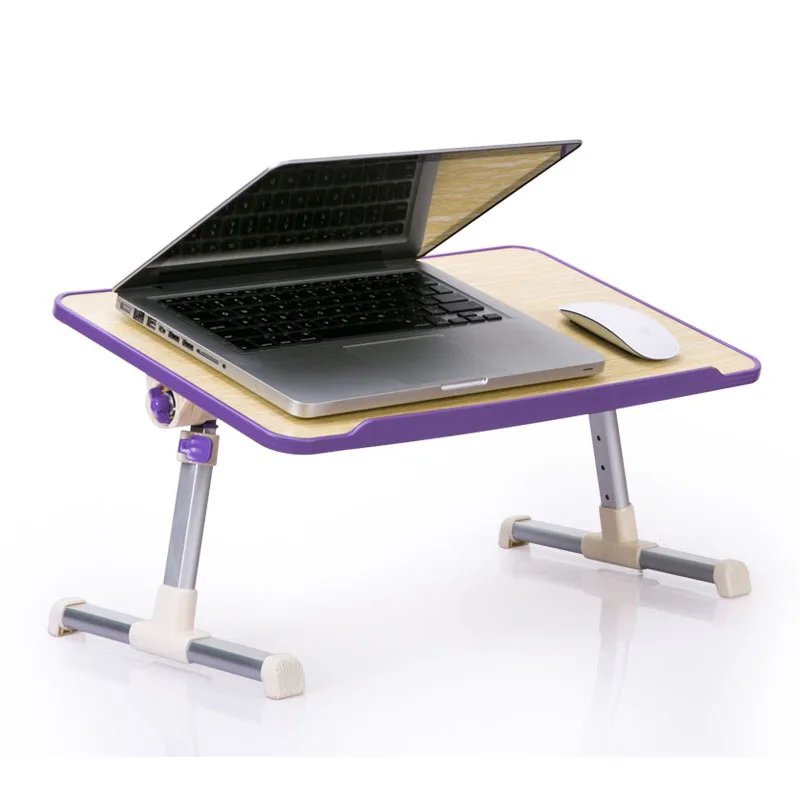 

Simple Laptop Table Bed Desk Students Dormitory Reading Studying Desk Folding Lifting Computer Desk Small Table