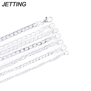 

DIY 120cm Purse Accessories Silver Metal Handbag Chain Bag Chain Fashion Purse Chain