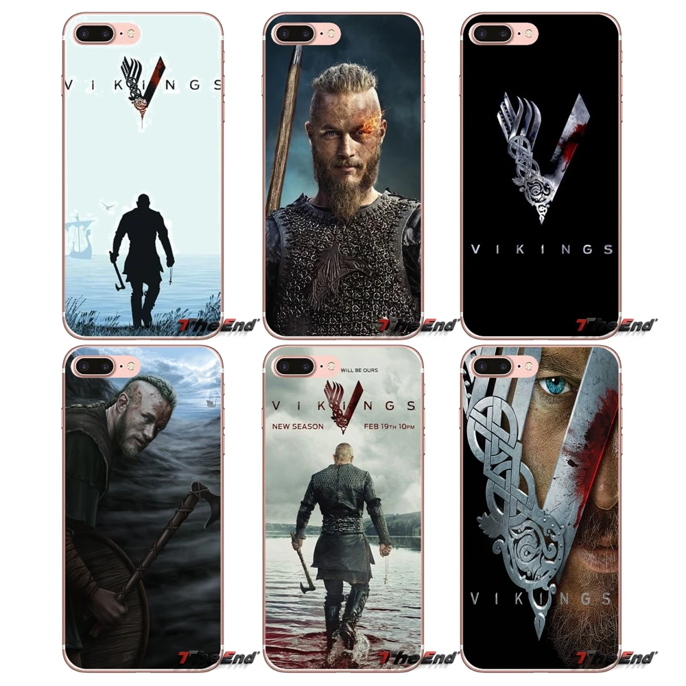 Силиконовый чехол с рисунком ragnar Лодброк Викинги для sony Xperia Z (Сони Иксперия З) Z1 Z2