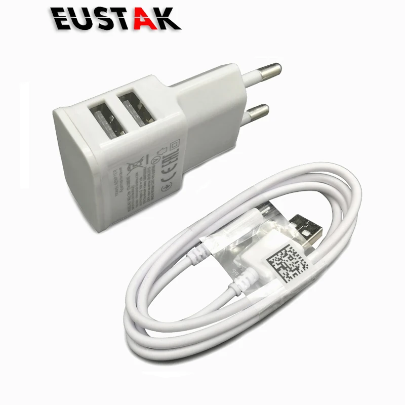 Eustak 5V 2A USB зарядное устройство настенное для Samsung galaxy S4 S3 S5 Huawei xiaomi meizu LG Sony