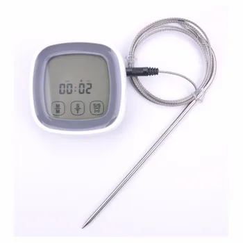 

Touch Screen Probe Barbecue Thermometer Electronic Food Thermometer Kitchen Food Thermometer Milk Thermometer