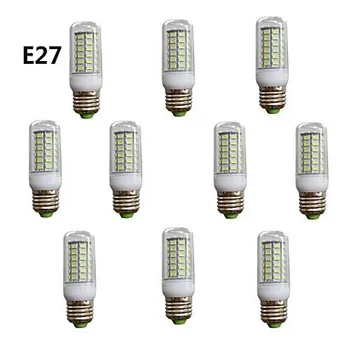 

corn led G9/E27/E14 5730-SMD LED Ampoule Blanc Chaud (2800-3200K) LED bulb light 550-650LM led light 360 Degree 110V/220V 10pcs