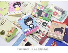 

2015 hot sale 00531 stationery book diary creative notebook soft copy cartoon cute ,memo notebooks,mini book