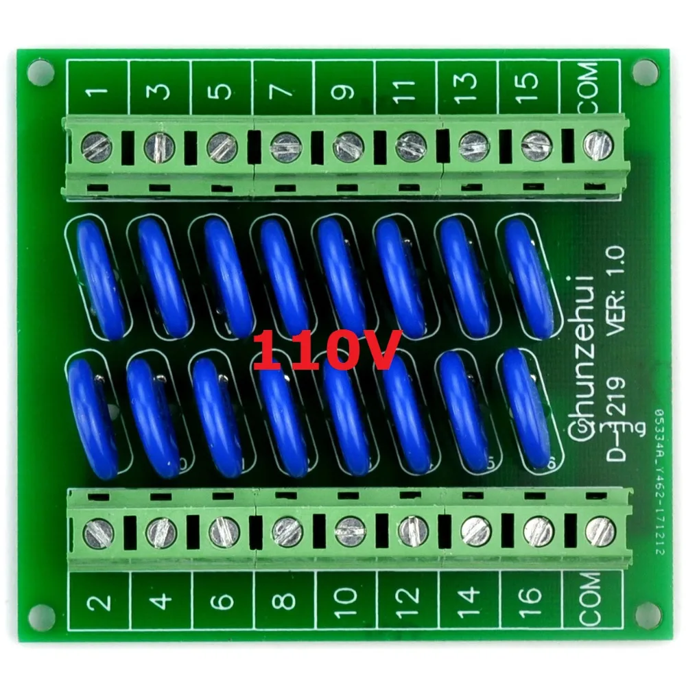 

16 Channels Common 150V SIOV Varistor Board, Surge Suppressor Protection SPD.
