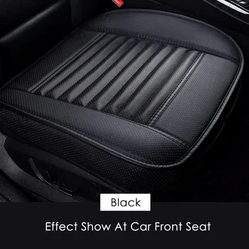 

Nosii Car Seat Cushion Non-rolling Up pads Non-sliding Car Seat Breathable Leather