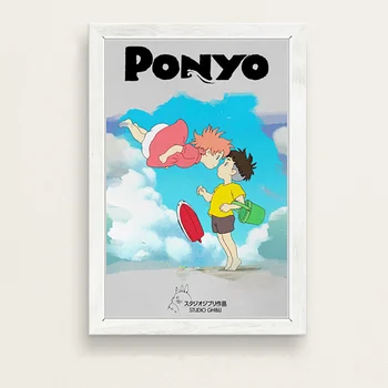 

Home Decoration Diy 5D Diamond Embroidery Ponyo on the Cliff Painting Picture Cross Stitch Full Square Drill Wall Sticker Gift